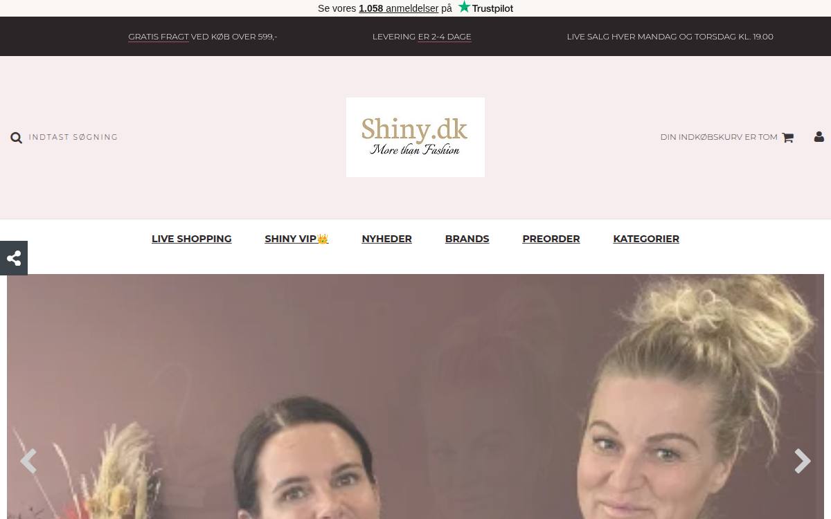 Skærmbillede af konkurrencen hos Shiny Things